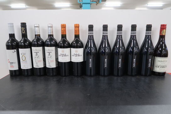 12 fl. rødvin bl.a BODEGAS HABLA 2019