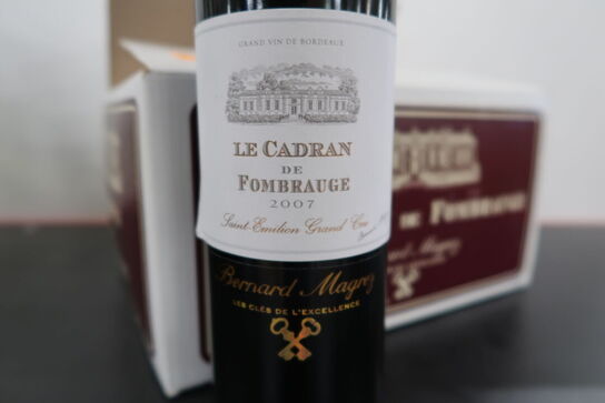 6 fl. LE CADRAN DE FOMBRAUGE rødvin 2007