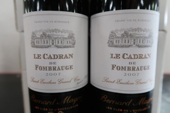 14 fl. Chateau Fombrauge  Le Cadran de Fombrauge 2007