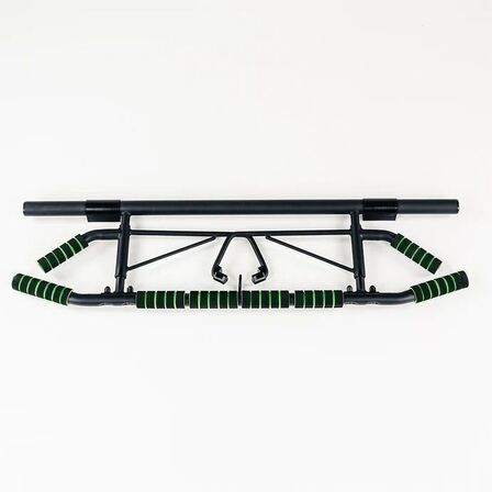 Pro Pull Up Bar - Green Stripe