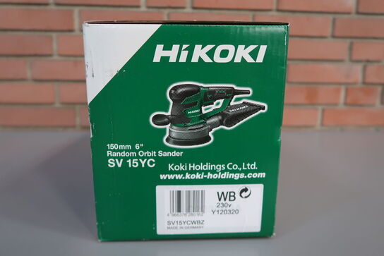 Excentersliber, HiKOKI SV15YC, 350W, 150mm