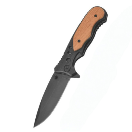 3 stk. Foldekniv 20cm Sort