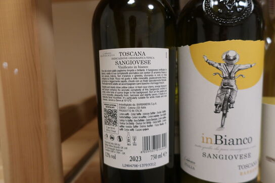 8 fl. Hvidvin INBIANCO Sangiovese Toscana 2023