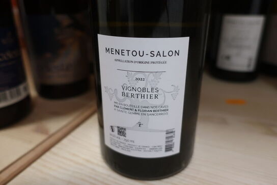 5 fl. Hvidvin MENETOU-SALON Sauvignon Blanc 2022