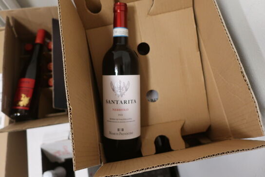 6 fl. Rødvin SANTARITA Nebbiolo 2022