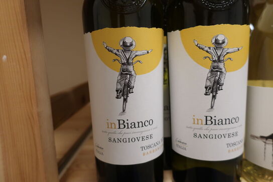 8 fl. Hvidvin INBIANCO Sangiovese Toscana 2023