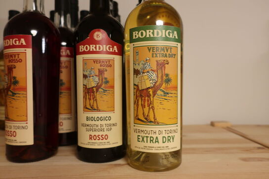 8 fl. Vermouth BORDIGA Rosso, Extra Dry