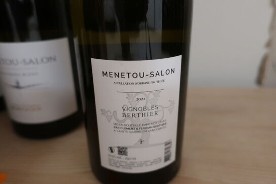 4 fl. Hvidvin MENETOU-SALON Sauvignon Blanc 2022