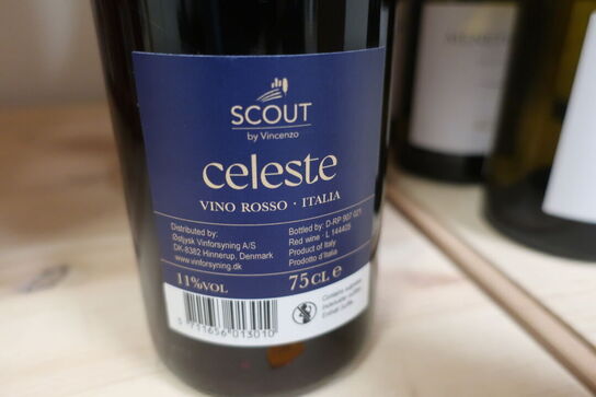 3 fl. Rødvin SCOUT Celeste