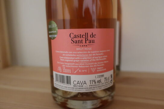 2 fl. Rosévin CASTELL De Sant pau