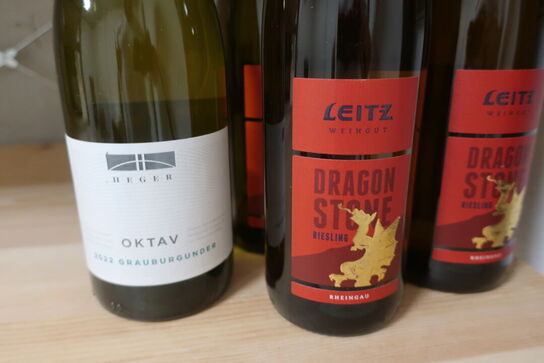 5 fl. Hvidvin LEITZ Dragon Stone Riesling m.fl.
