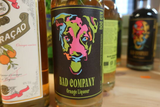 4 fl. Likør BAD COMPANY Orange Liqueur