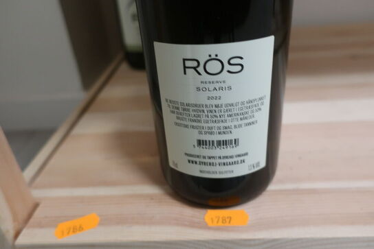 6 fl. Hvidvin RÖS Reserve Solaris 2022