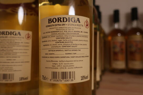 6 fl. Vermouth BORDIGA Extra Dry
