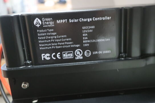 MPPT Charge Controller 60A (læs beskrivelse)