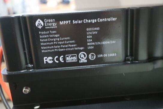 MPPT Charge Controller 60A (læs beskrivelse)