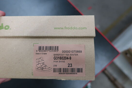 Støvler FRODDO Barefoot Tex Winter G3160205-9 Pink Shine Str: 23
