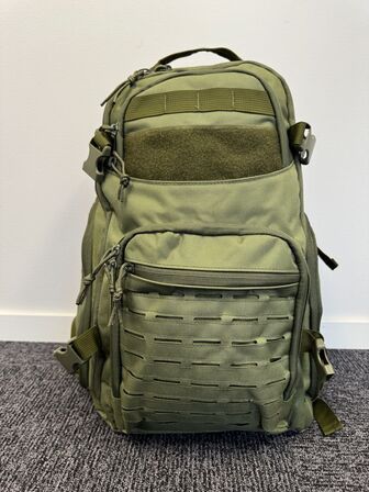 2 stk. Rygsæk 40L Vandafvisende - taktisk gear 2 - militærgrøn