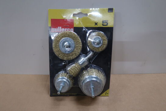 10 pk. Millarco Stålbørstesæt - 5 dele
