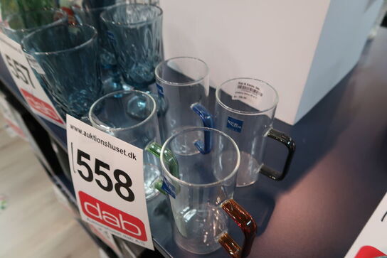 4 stk. Lyngby Glas Glaskrus Torino 35 cl