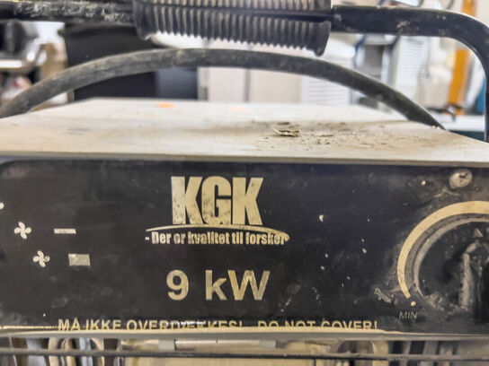 2 stk. 9kWh varmeblæsere