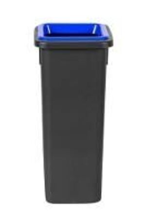 4 stk. Affaldsbeholder m/låg blå 20 ltr