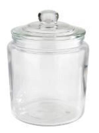 2 stk. Opbevaringsglas 115 x H160 mm 0,9 ltr
