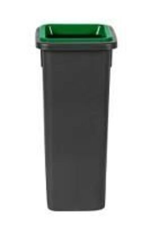 3 stk. Affaldsbeholder m/låg grøn 20 ltr