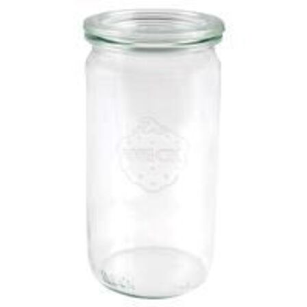 46 stk. Patentglas 34 cl u/låg Diam 60 mm Weck