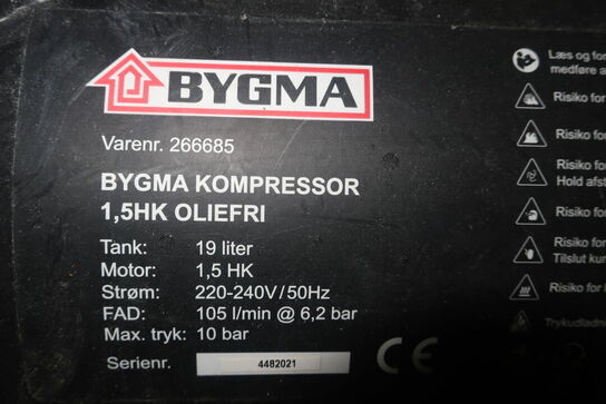 Kompressor BYGMA 1,5 HK