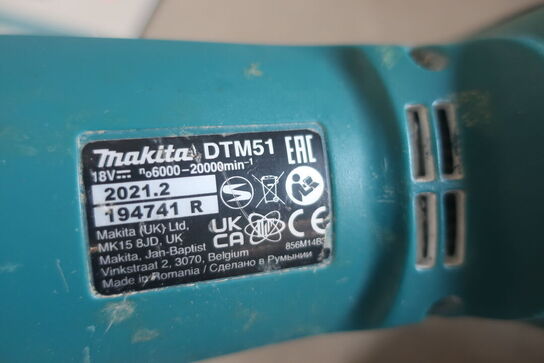 Akku. Boremaskine og finecutter MAKITA