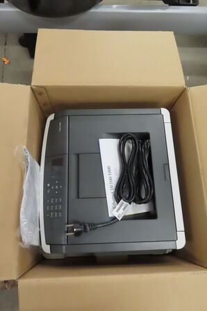 Printer LEXMARK MS510DN samt elektronisk knivsliber