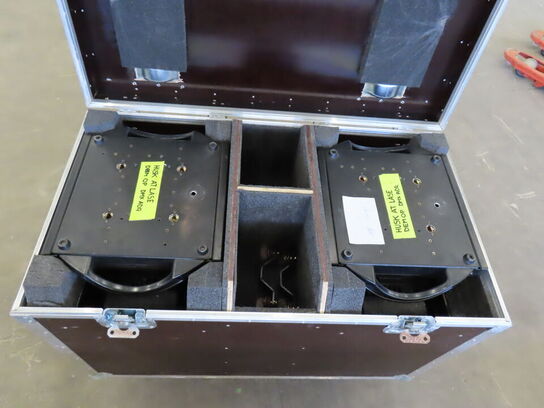 6 stk. Movingheads inkl. Flightcases