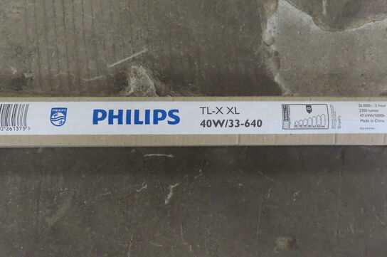 25 stk. Lysstofrør PHILIPS TL-X XL 40W/33-640