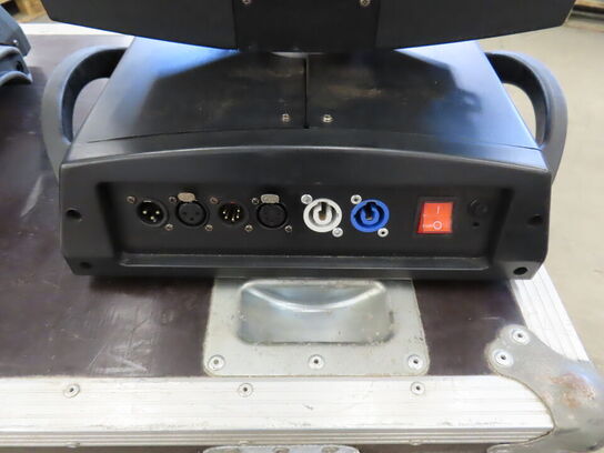 6 stk. Movingheads inkl. Flightcases