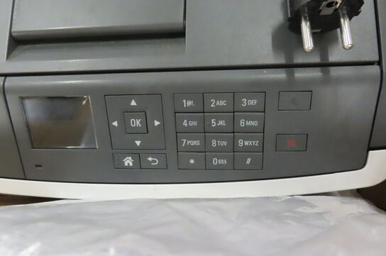 Printer LEXMARK MS510DN samt elektronisk knivsliber
