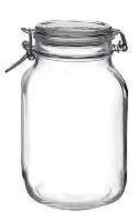 6 stk. Sylteglas 1,62 ltr Fido