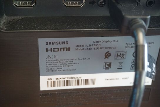 2 stk. skærme SAMSUNG