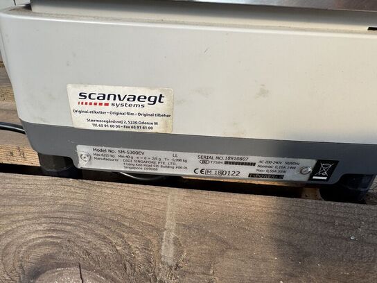 Detailvægt DIGI SM5300EV m. kundedisplay
