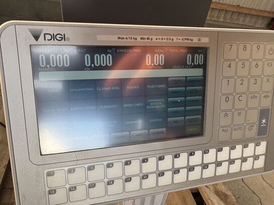 Detailvægt DIGI SM5300EV m. kundedisplay