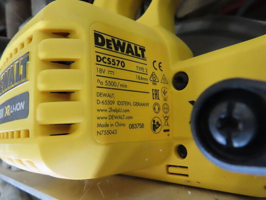 2 stk DEWALT rundsave og en BOSCH Boremaskine