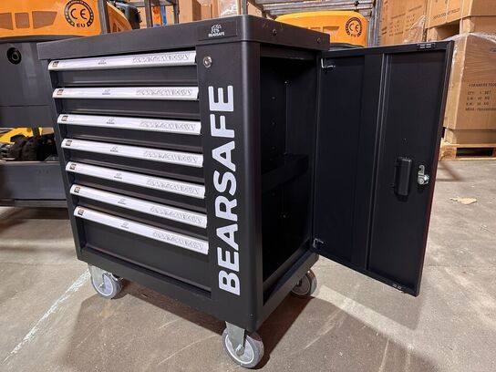 Værktøjsvogn Bearsafe Rød