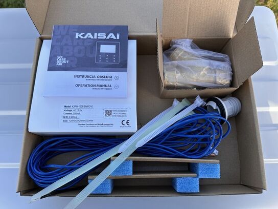 Fabriksny 8 KW luft til vand varmepumpe KAISAI KHC-08RY3-B
