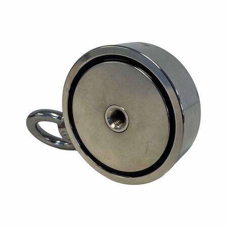Dobbeltsidet neodymmagnet til Magnetfiskeri 2 x 300 kg