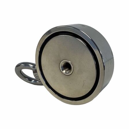 Dobbeltsidet neodymmagnet til Magnetfiskeri 2 x 300 kg
