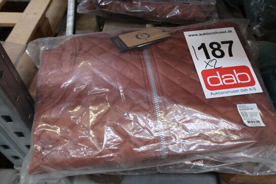 2 sæt Mikk-Line Duvet Termotøj - Russet Str. 110 &128