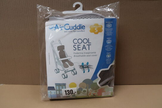 6 stk. Air Cuddle COOL SEAT stroller layer col. SMOKE