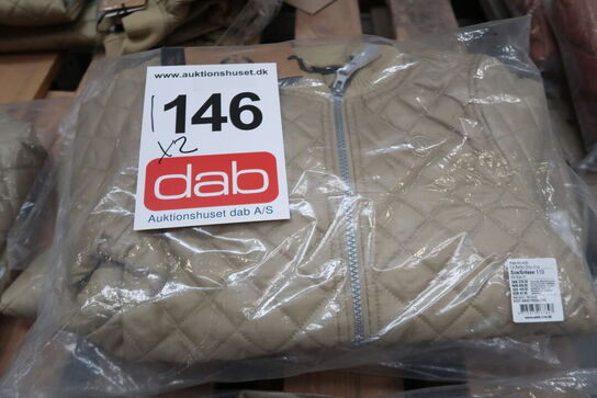 2 sæt Mikk-Line Duvet Termotøj - Olive Gray Str. 110
