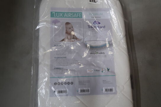 2 stk. Träumeland Premium Lux Air Safe 1 Liftmadras 30x75 cm 