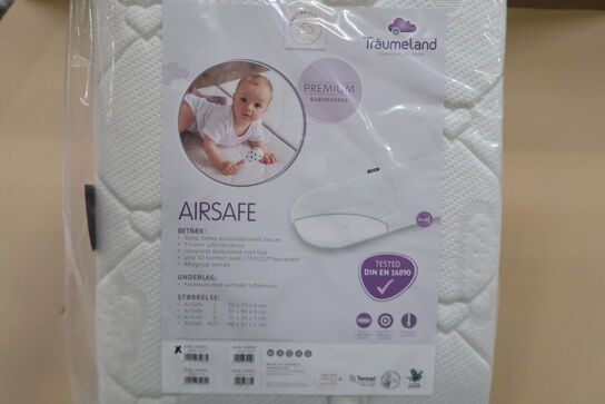 3 stk. Träumleland Premium babymadras Lux Airsafe 1 30x75 cm